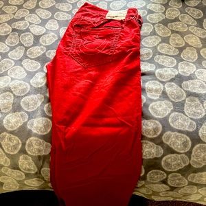 Red True Religion Mens Size 42